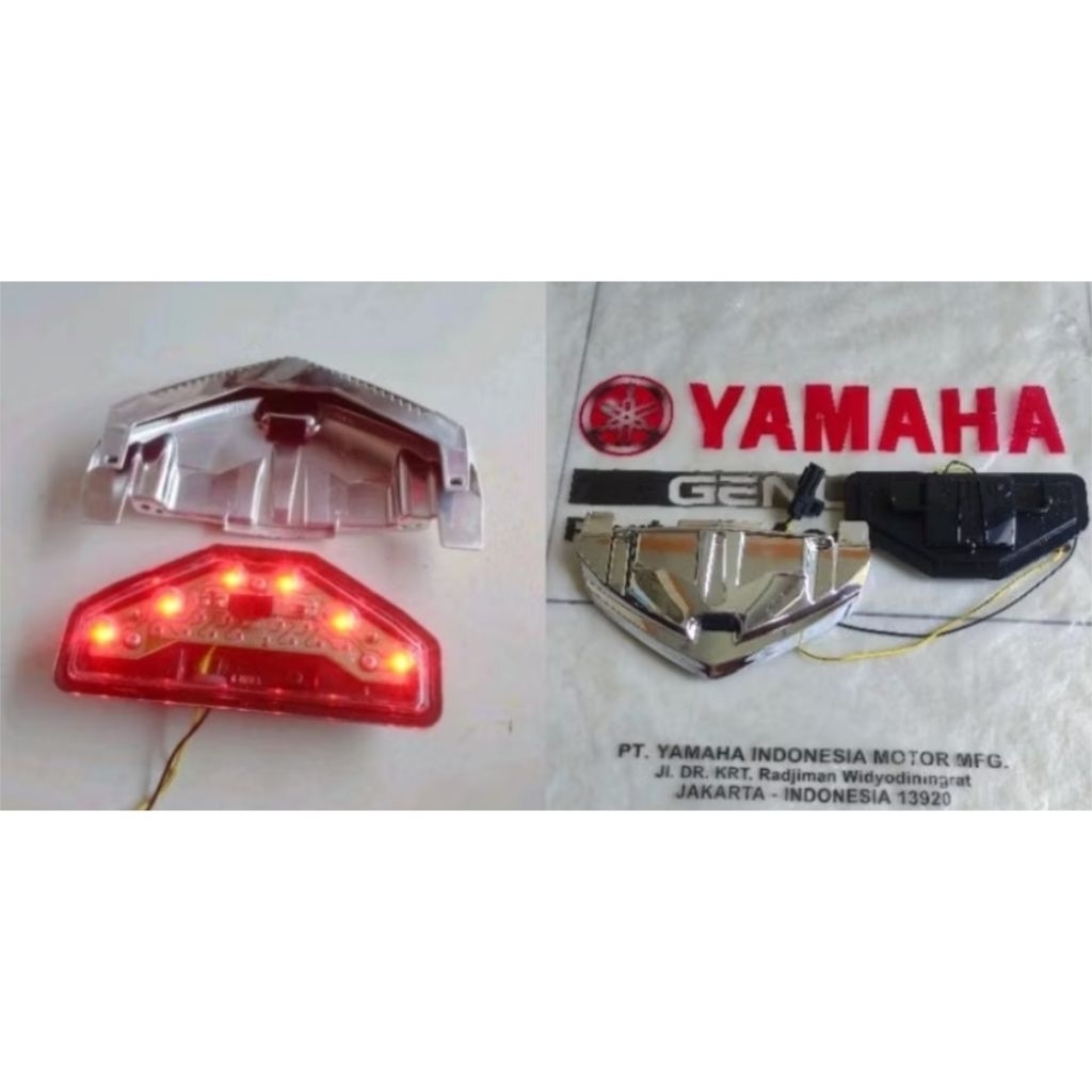 Pcb led lampu belakang stoplamp pcb Nmax old Original YGP Bekas