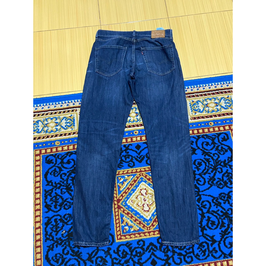 Celana Jeans Levis 512 Blue Color - size 31 fit 32