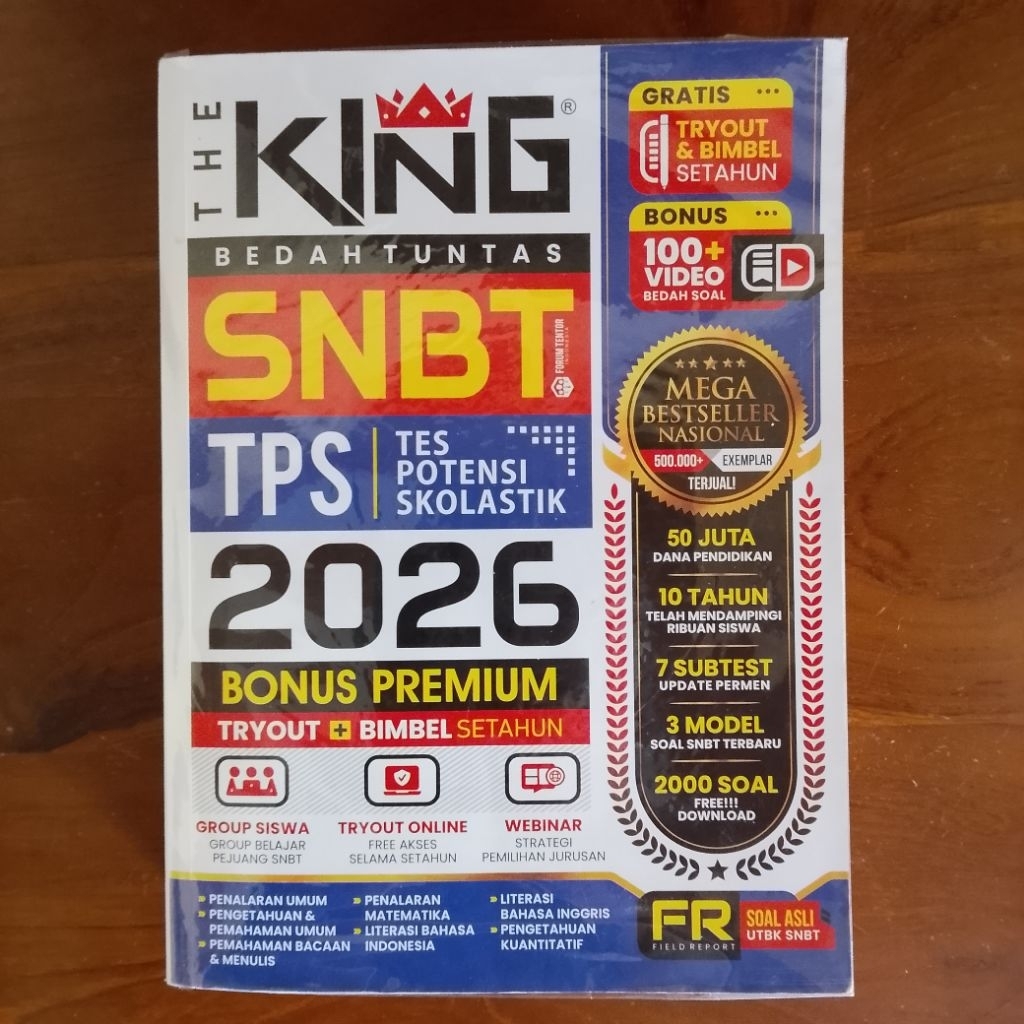 [preloved] buku the king TPS SNBT 2026