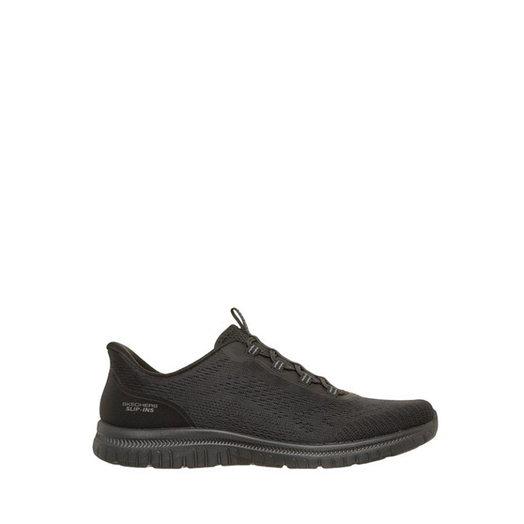 Sepatu Sneaker Skechers Slip-Ins Virtue Wanita - Hitam original