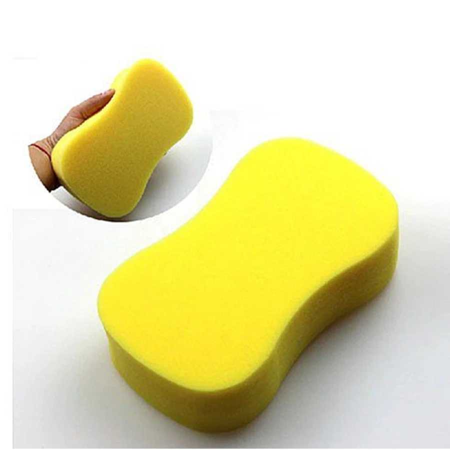 Sponge Busa Cuci Mobil Motor Piring | Busa Spon Multifungsi | Spon Busa Bentuk Angka 8 Cuci