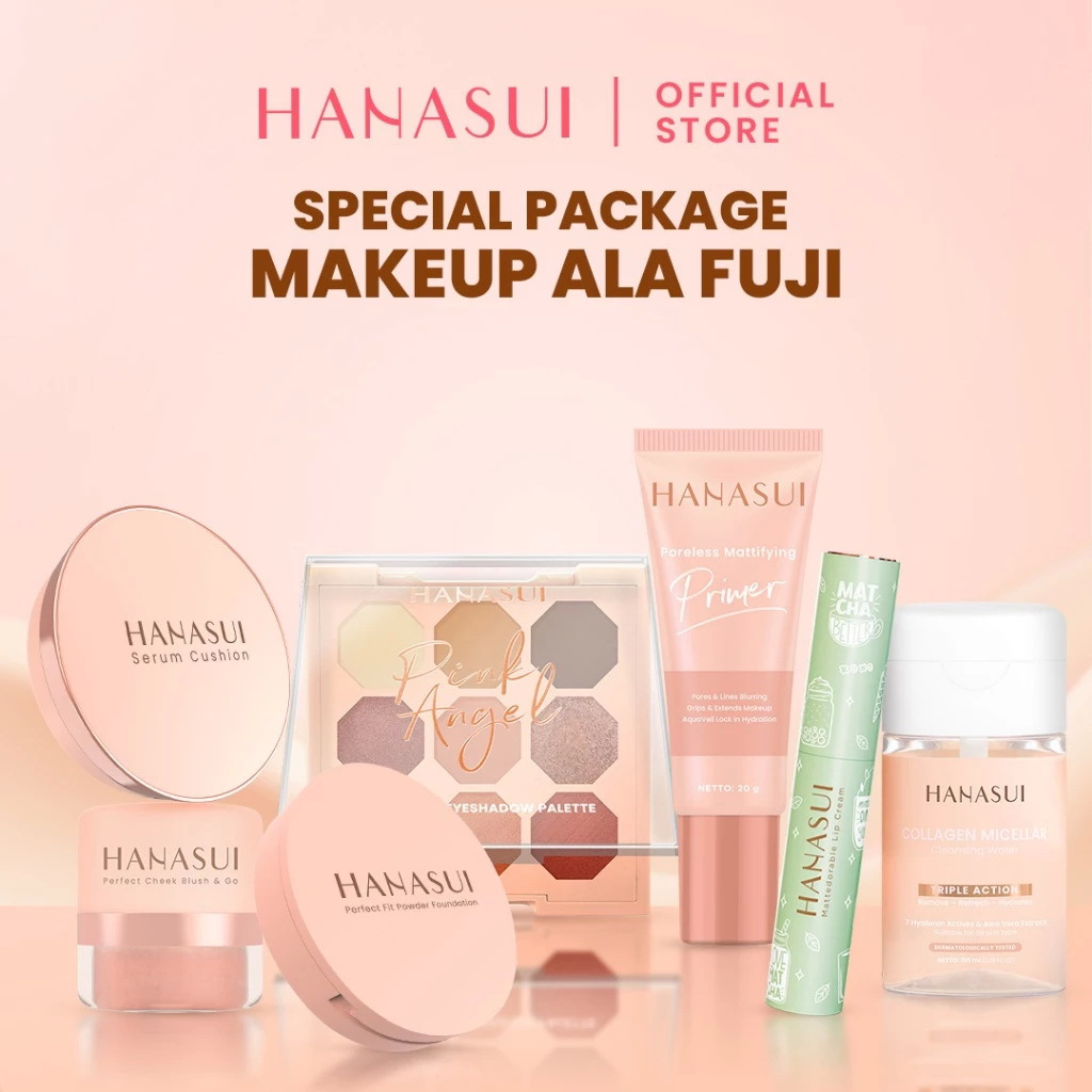 HANASUI PAKET SESERAHAN Lamaran Nikah Kawinan Special Package Make Up Ala Fuji