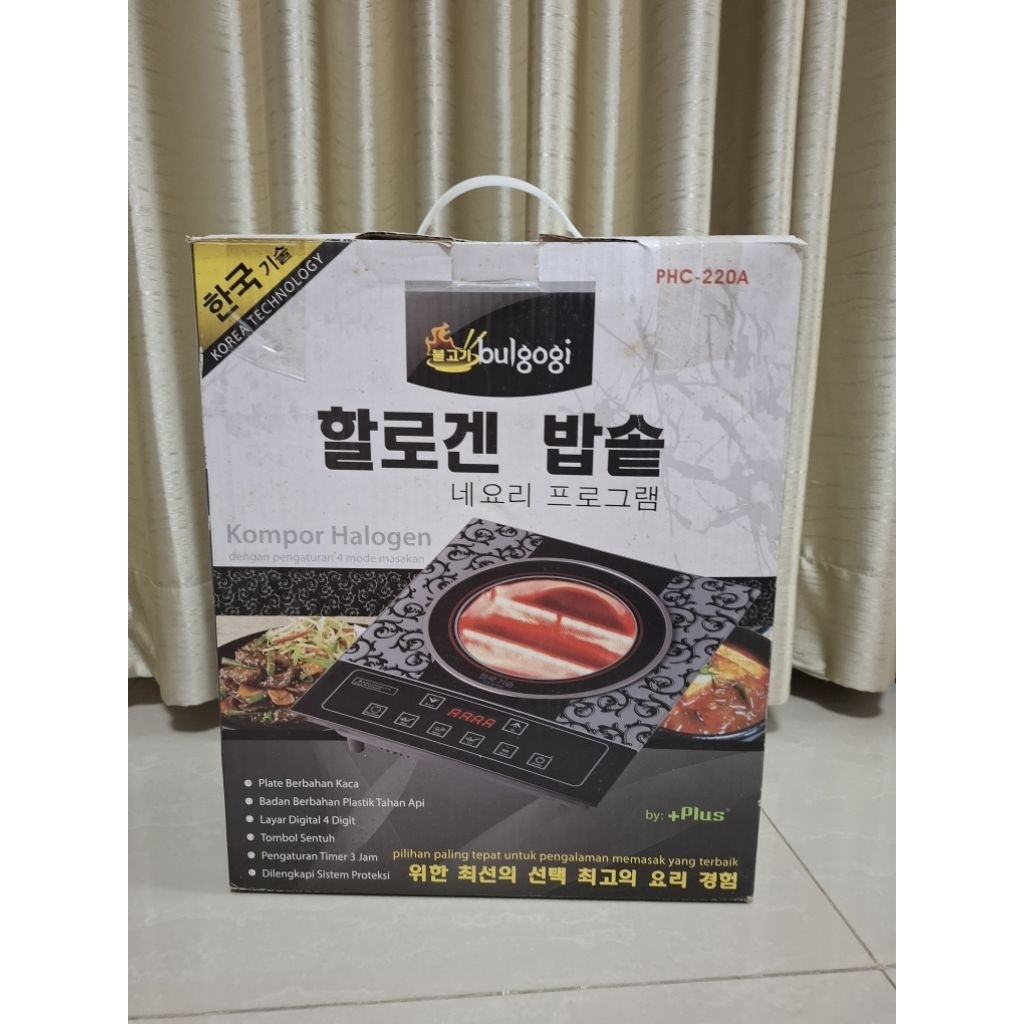 Kompor Listrik merek +plus (MADE in Korea )