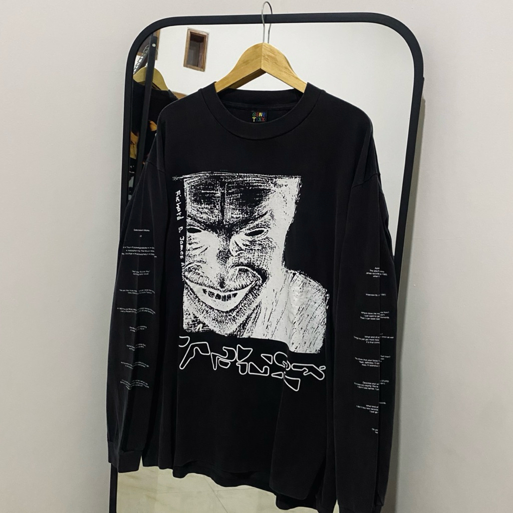 KAOS APHEX TWIN LONGSLEEVE – RARE & ARTSY VIBE