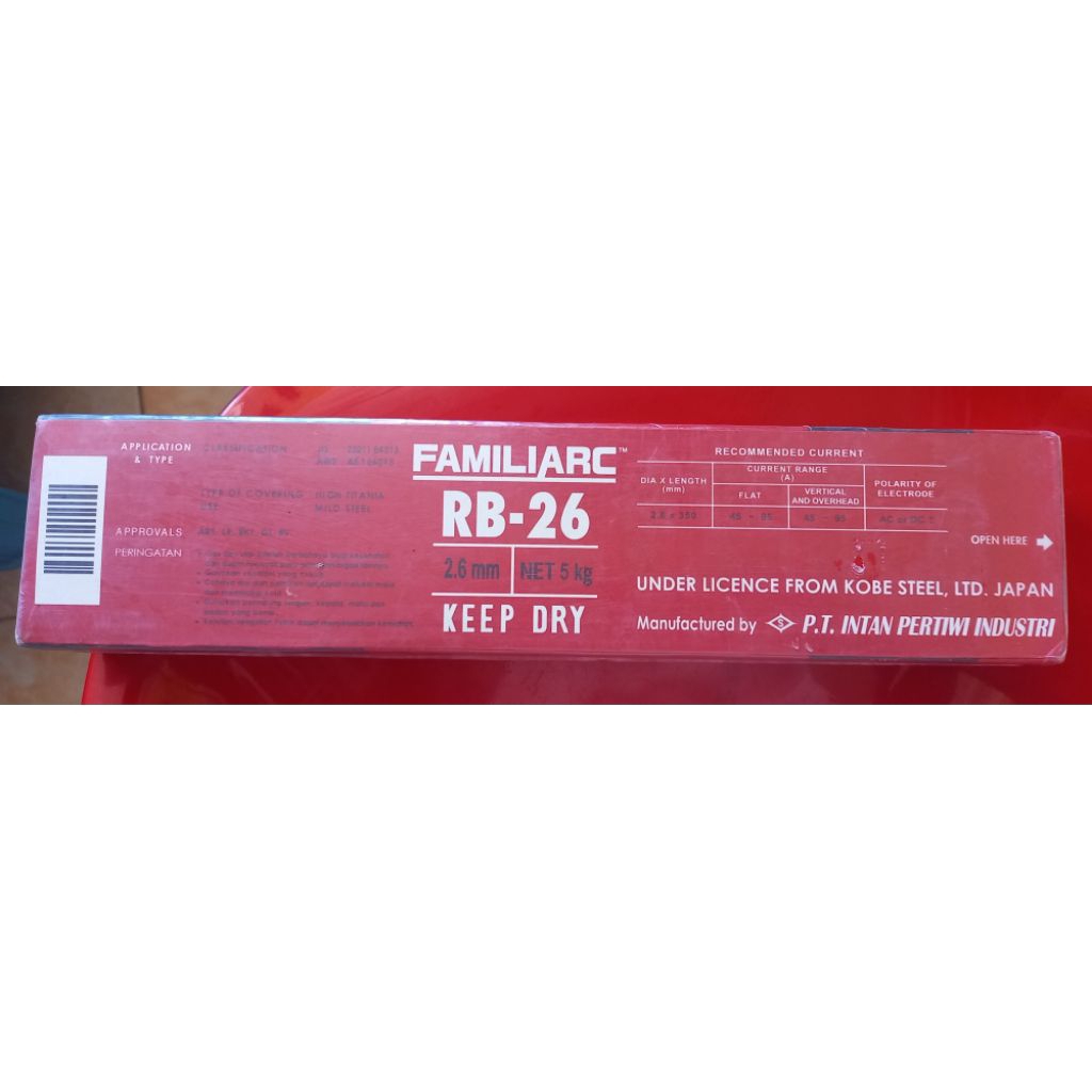 KAWAT LAS KOBELCO RB - 26 /2.6MM