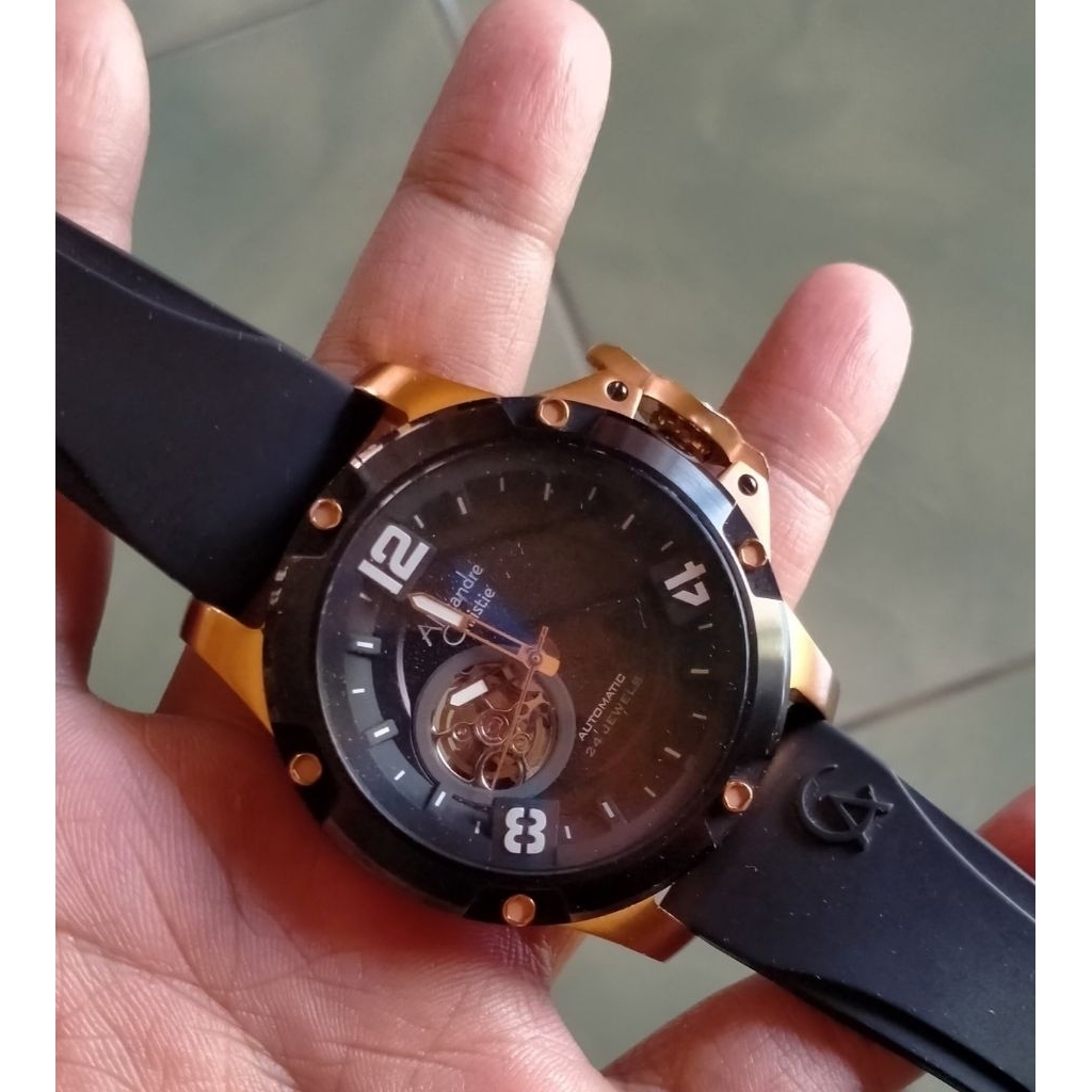Alexandre Christie Automatic Rosegold AC 6295-MA orginal second