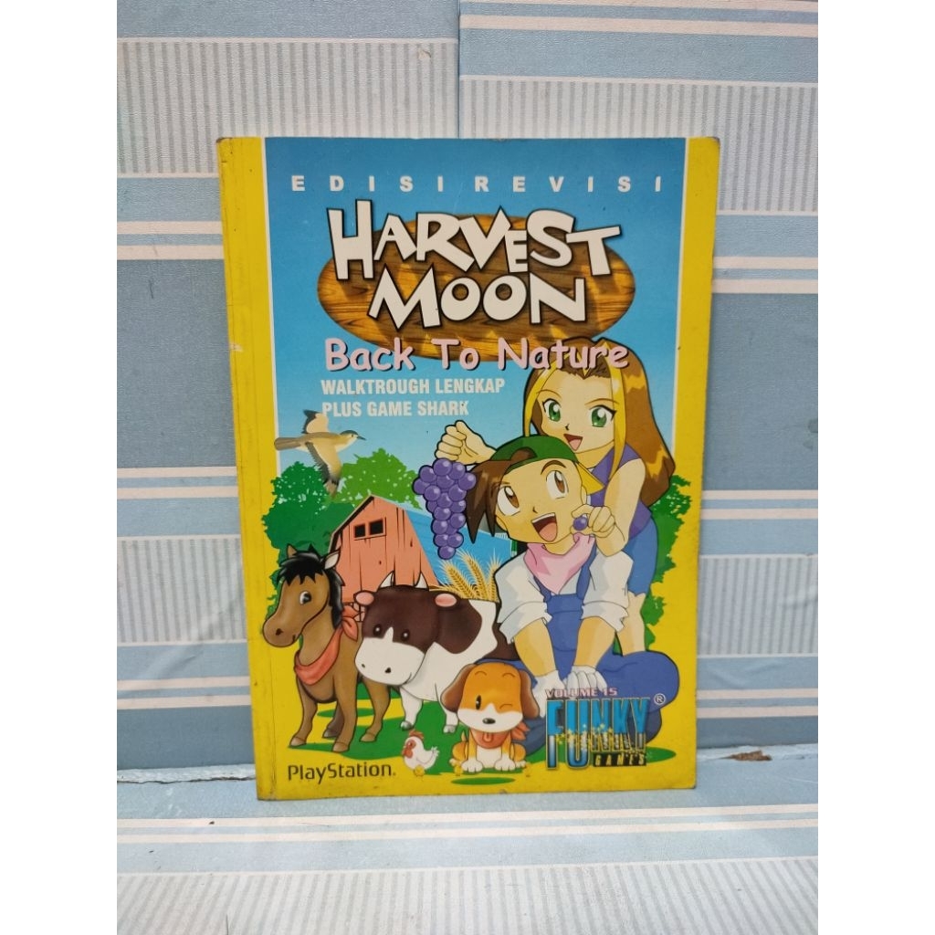 Buku harvest moon back to nature volume 15 funky games
