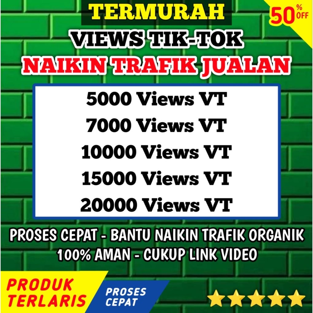 Views TikTok Murni Akun Asli Bantu Naikin Trafik