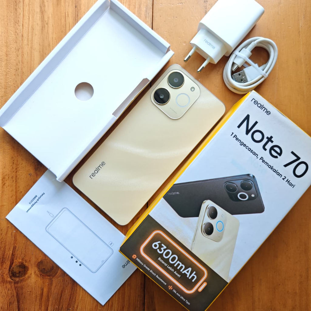 REALME NOTE 70 SECOND 4/128GB HANDPHONE SECOND HP SEKEN HP BEKAS HP MURAH