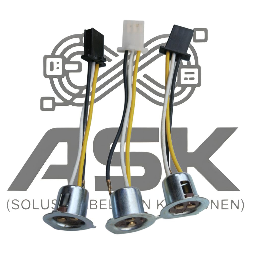 Socket Fitting Lampu Suzuki Satria Lumba Set Depan, Sein, Belakang
