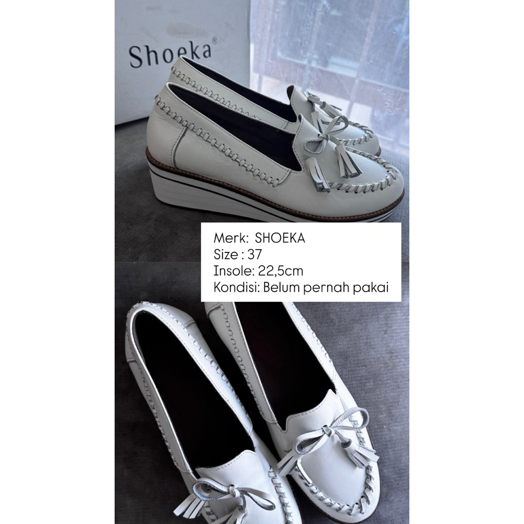 Preloved Shoeka Wedges size 37
