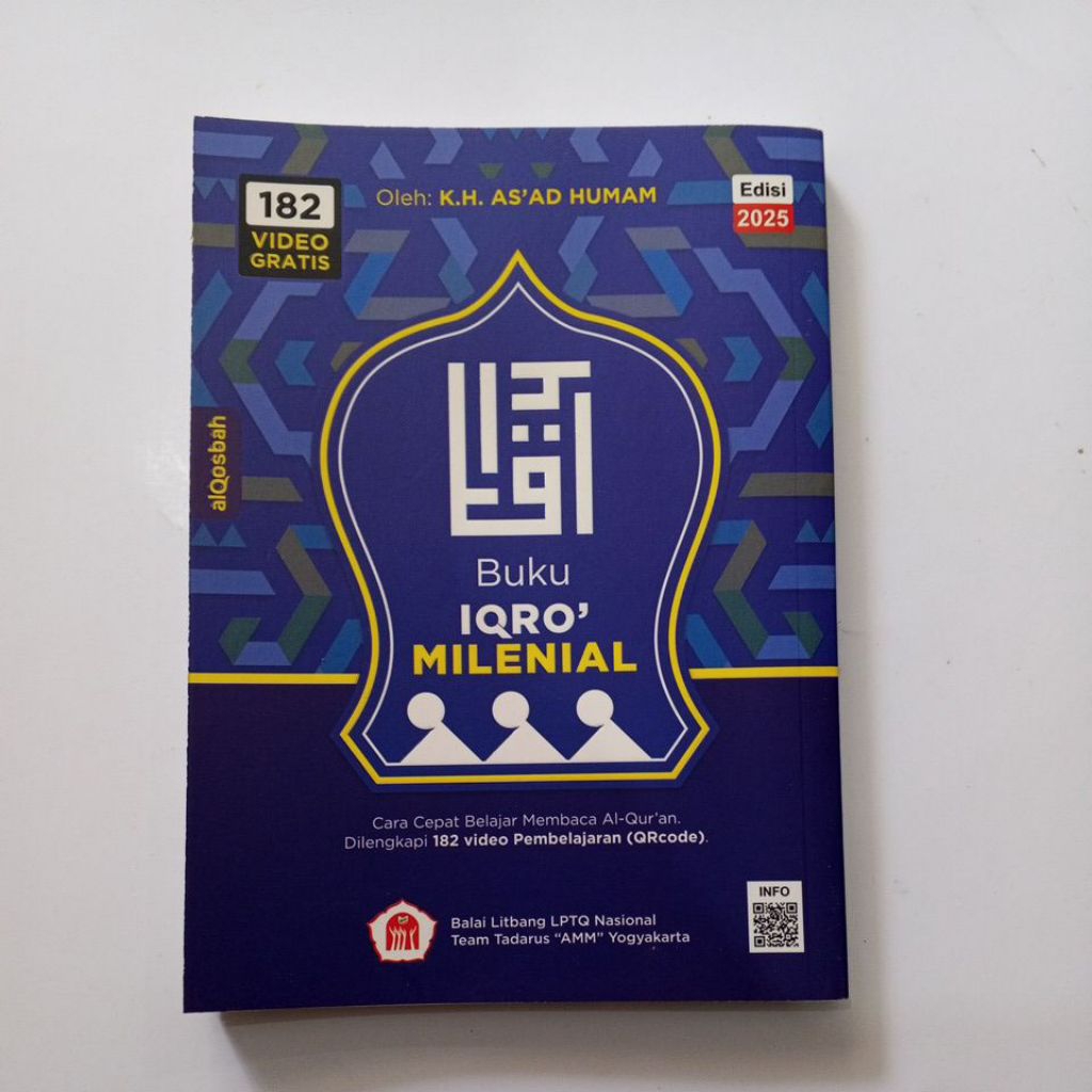 Buku Iqro Milenial QR Code A5