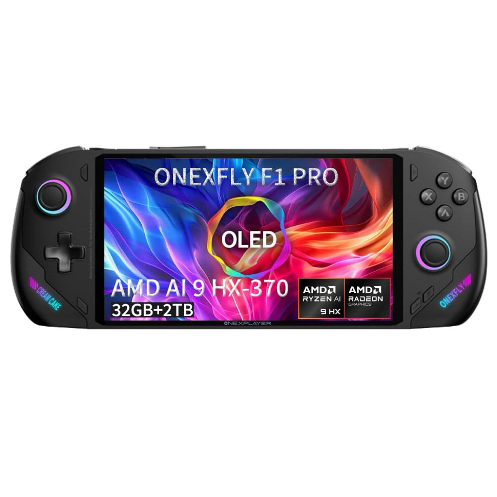 Gaming Console OneXFly F1 Pro Onexplayer OXP AMD AI 370 OLED Display Win 11