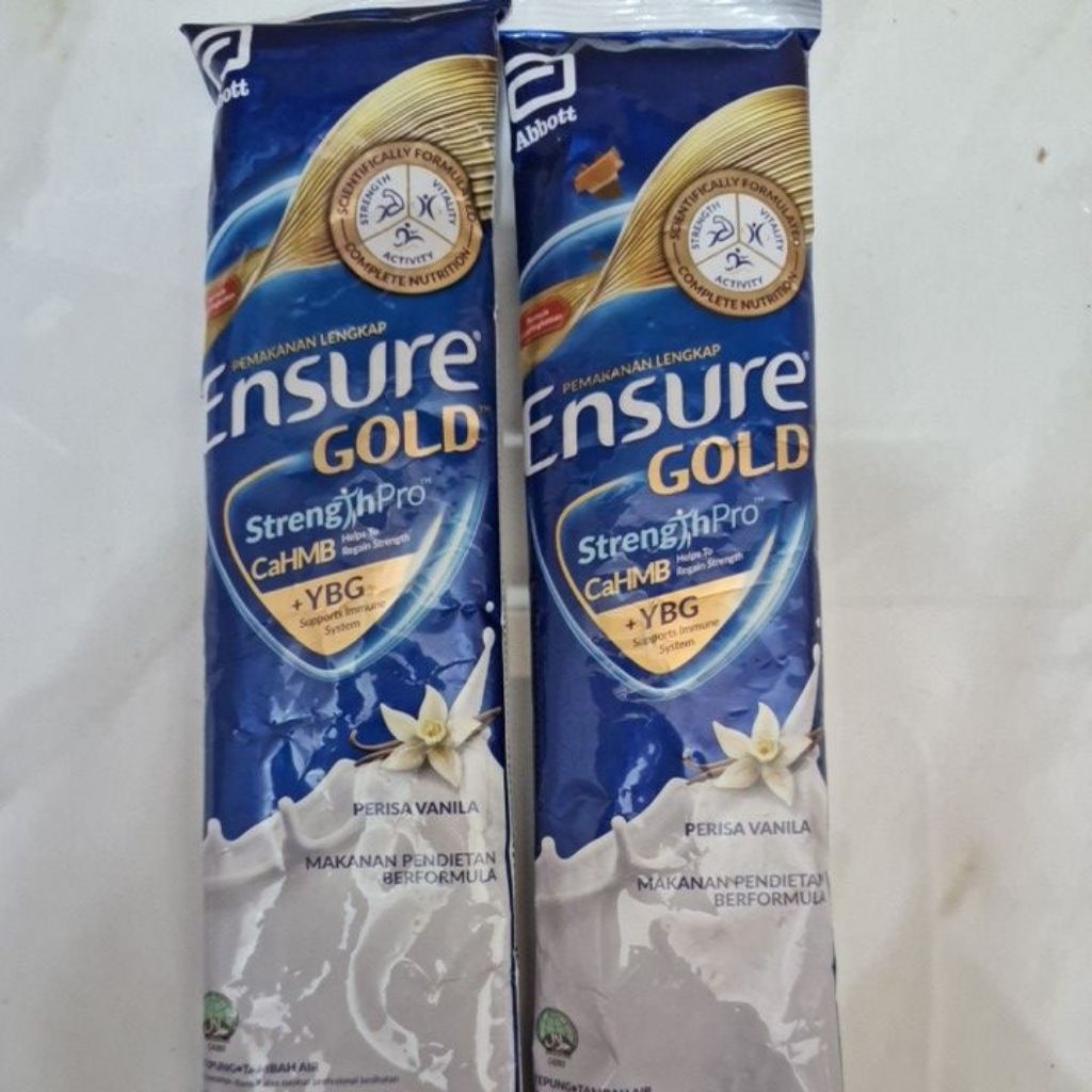 ensure sachet vanila sangat wangi. harga satuan