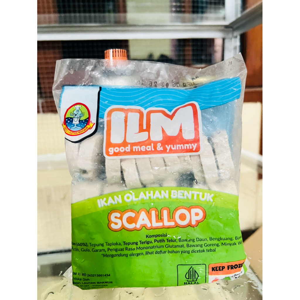 ILM Scallop 500g frozen food