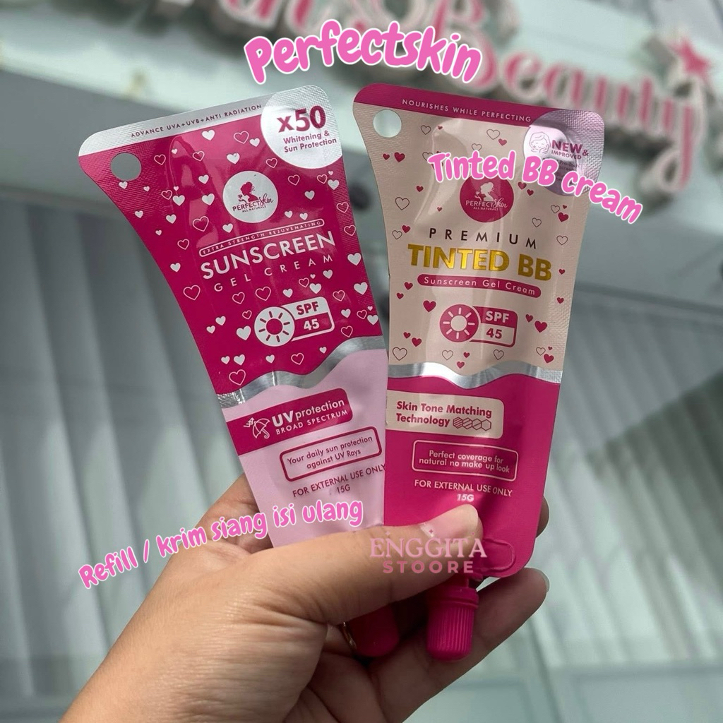 Krim siang Rejuv Perfectskin & Tinted BB cream perfectskin 15gram