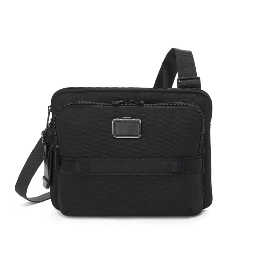 Tumi Alpha Bravo Service Crossbody Bag Black