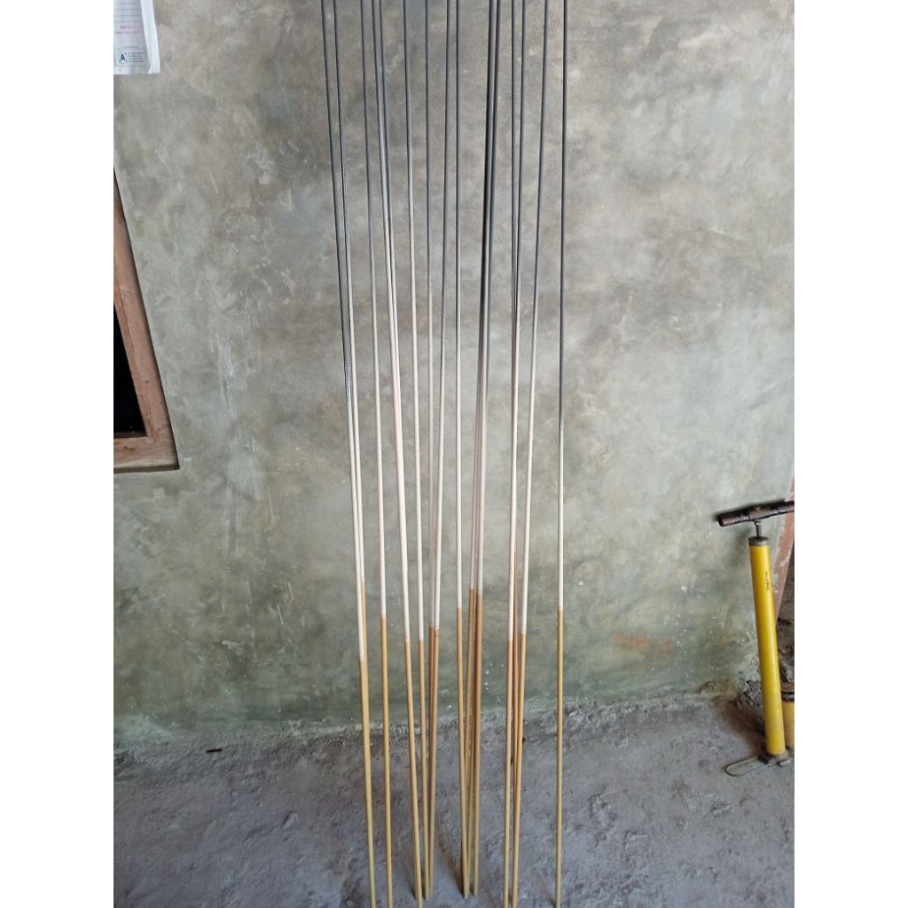 carbon sutet bubut 8.75 mm. panjang 210 cm