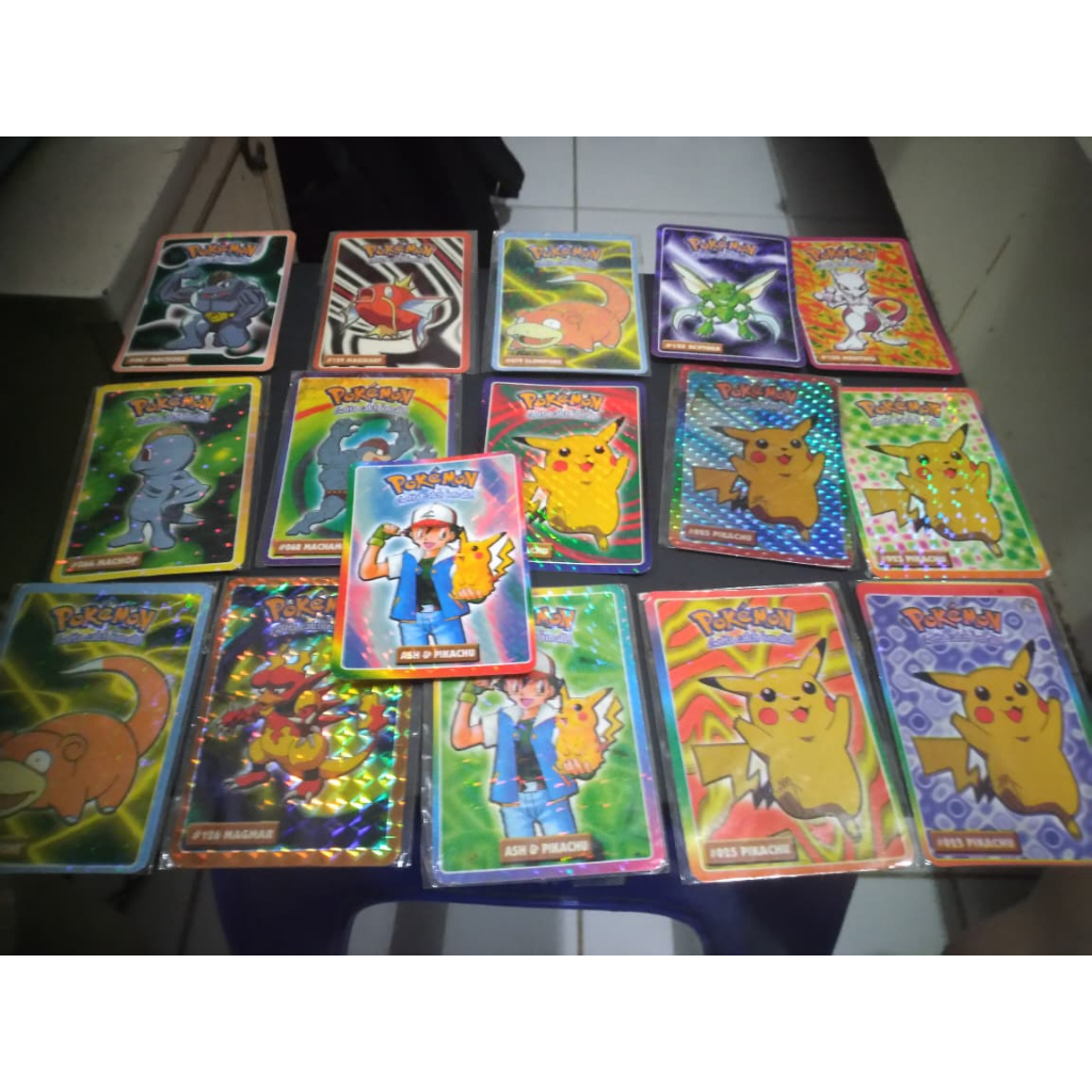 Kartu Cup Cup Pop pokemon hologram 49 pcs take all card