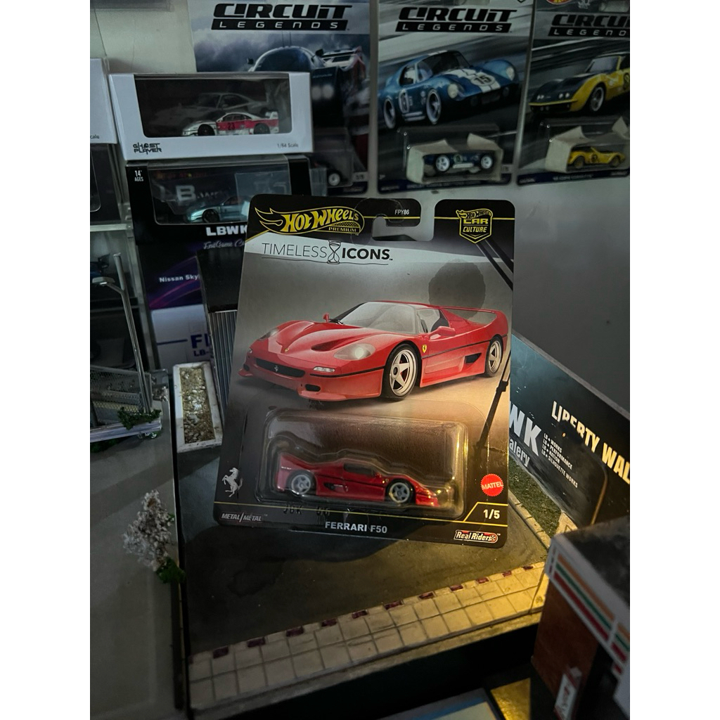 hot wheels Ferrari F50 timeless icon