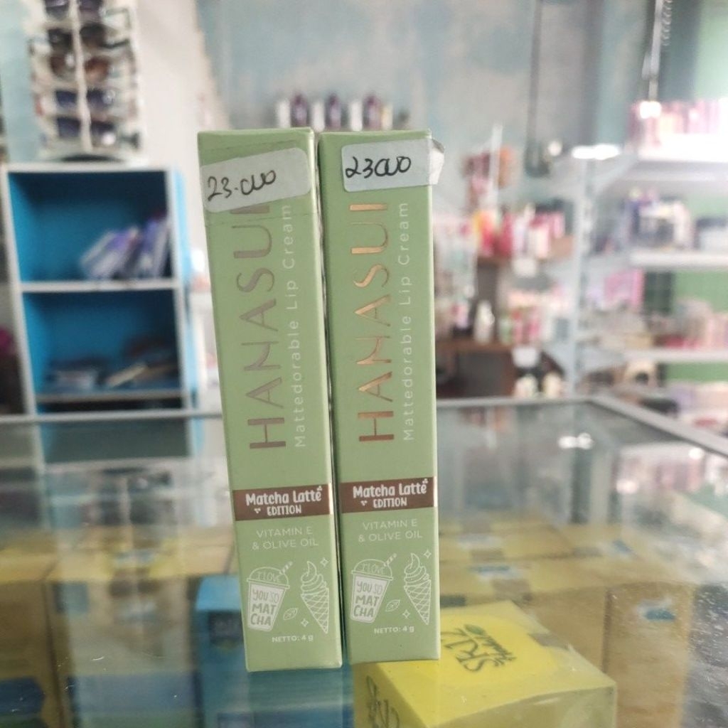 Hanasui Mattedorable Lip Cream Matcha Latte Edition no.02 (Ma5chamallow)