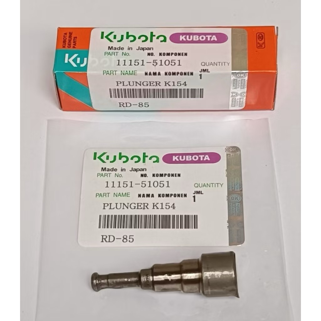 Plunger K154 Kubota Diesel RD85, Plunger K154