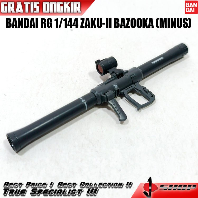 BANDAI RG 1/144 ZAKU-II BAZOOKA (MINUS) RG423