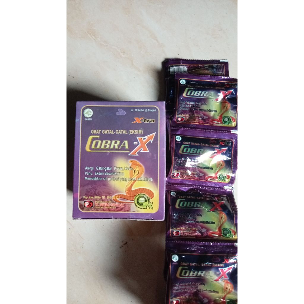 Kapsul Cobra X Kemasan Kotak