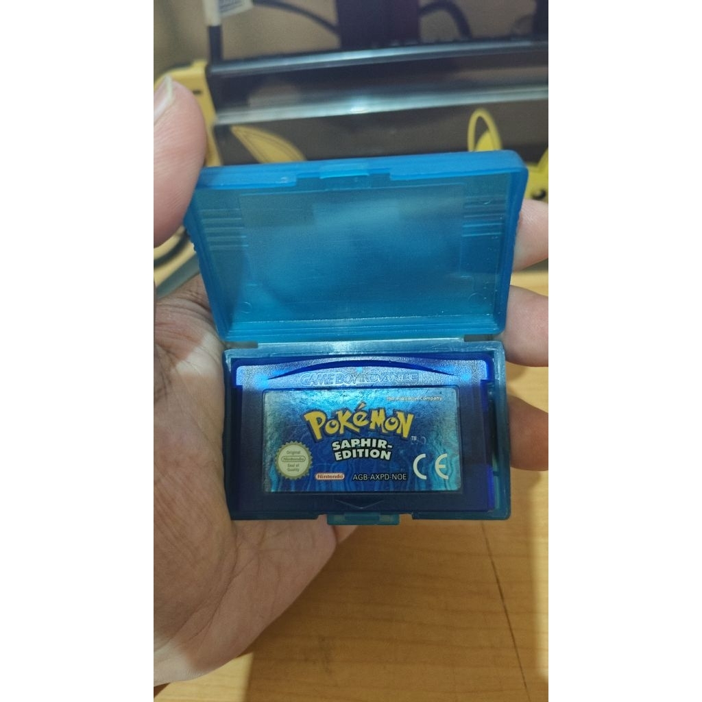 GAME GAMEBOY ADVANCE/GBA POKEMON SAPPHIER GERMAN