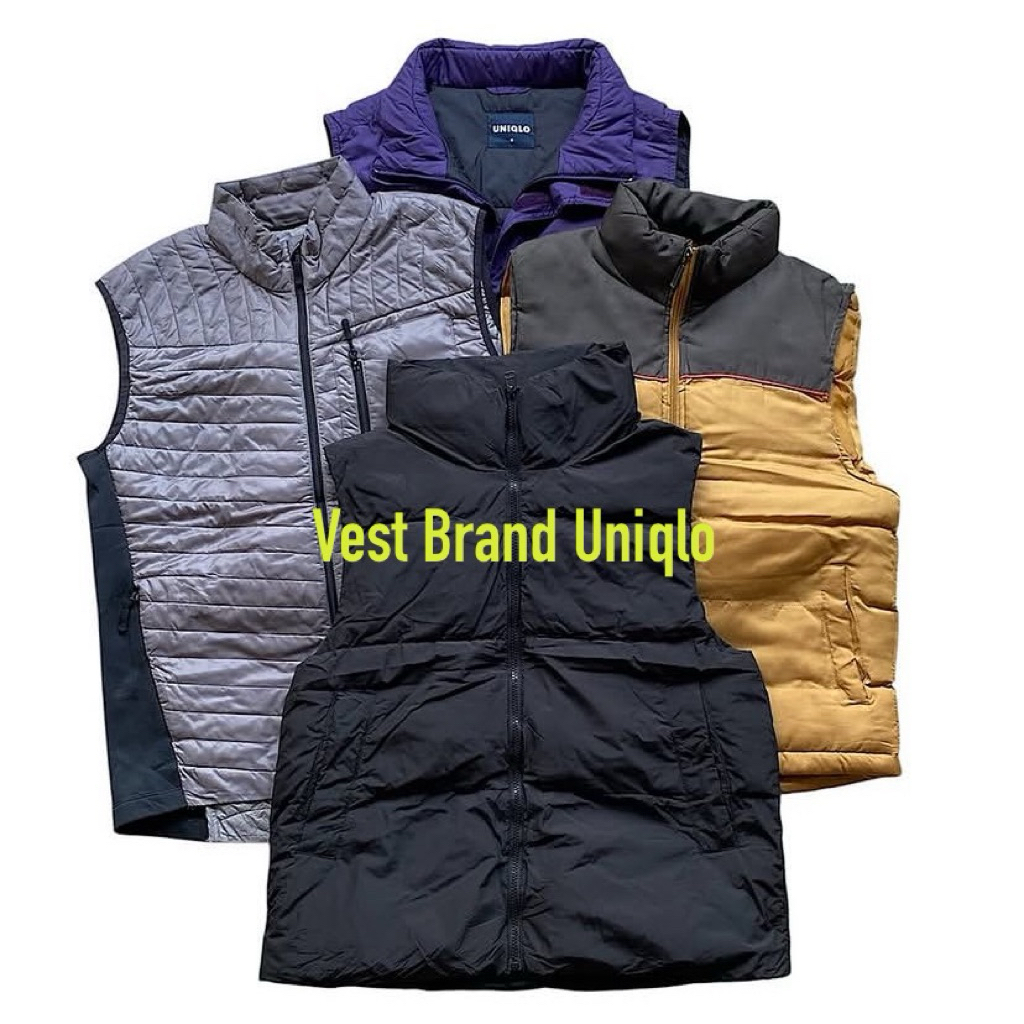 Rompi second Uniqlo | Vest uniqlo | Uniqlo vest