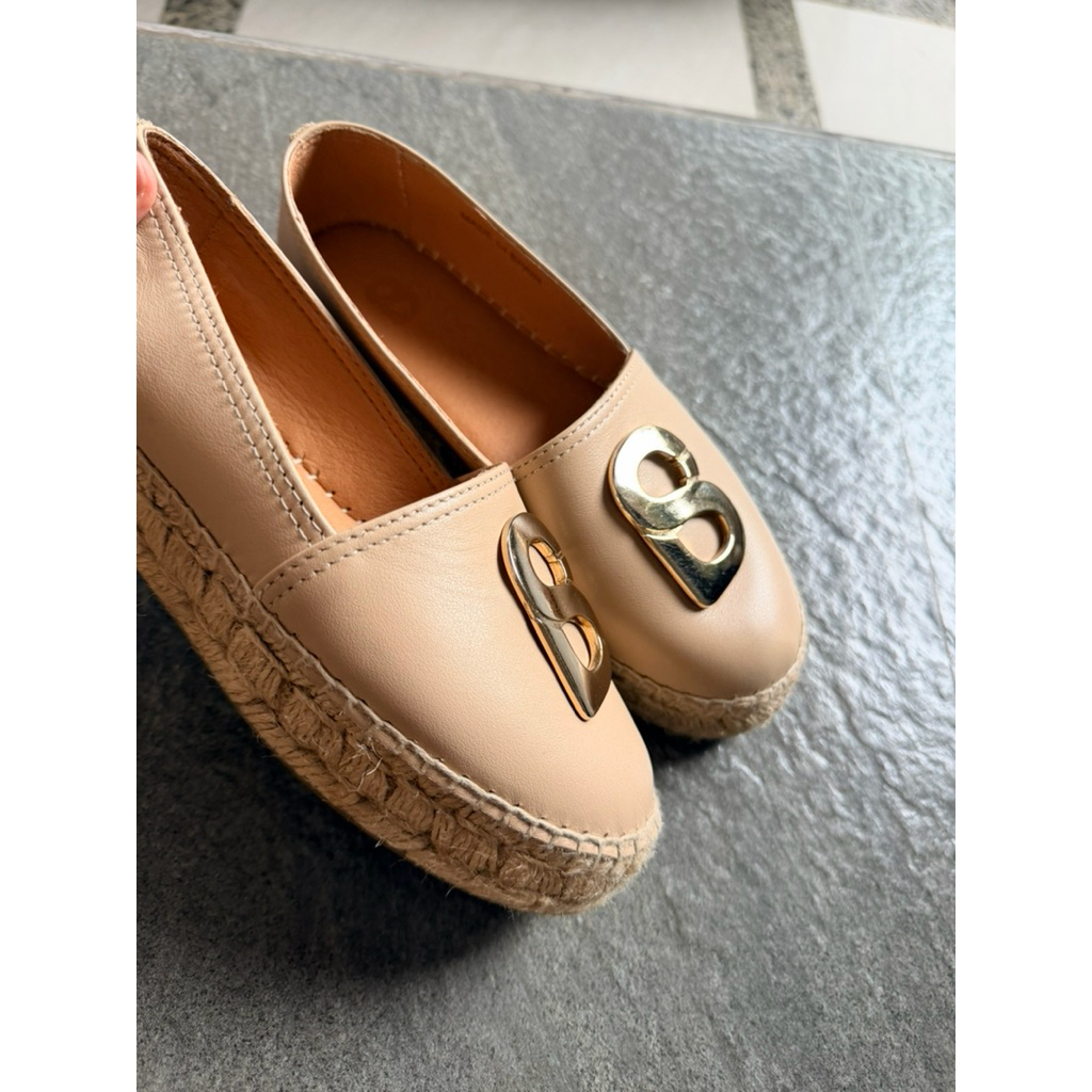 claire espadrilles shoes Buttonscarves - Brown