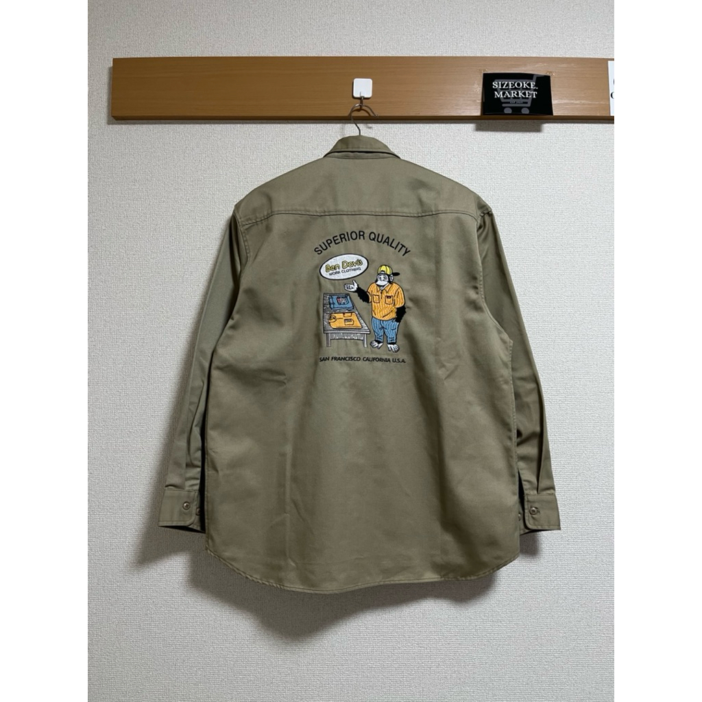BEN DAVIS WORKSHIRT LONGSLEEVE