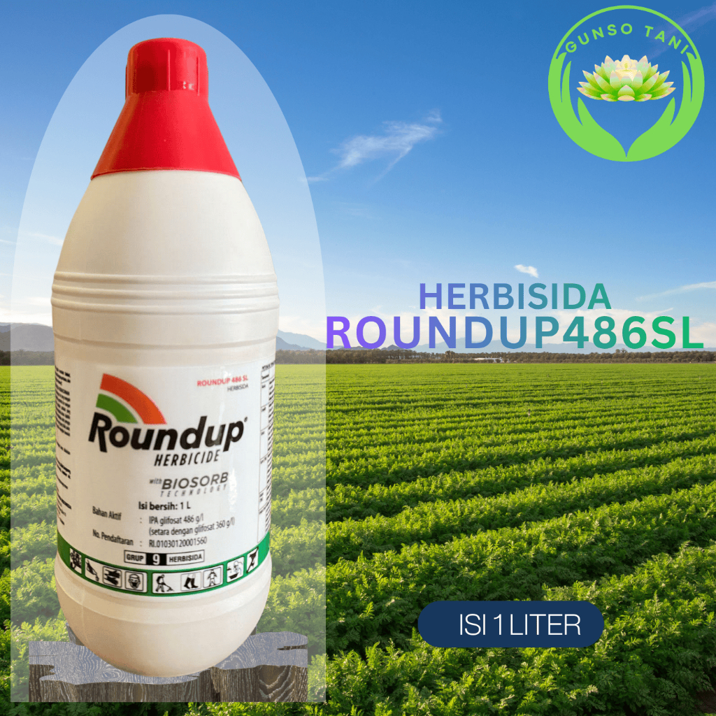 Roundup 1 liter Pembasmi Rumput Original