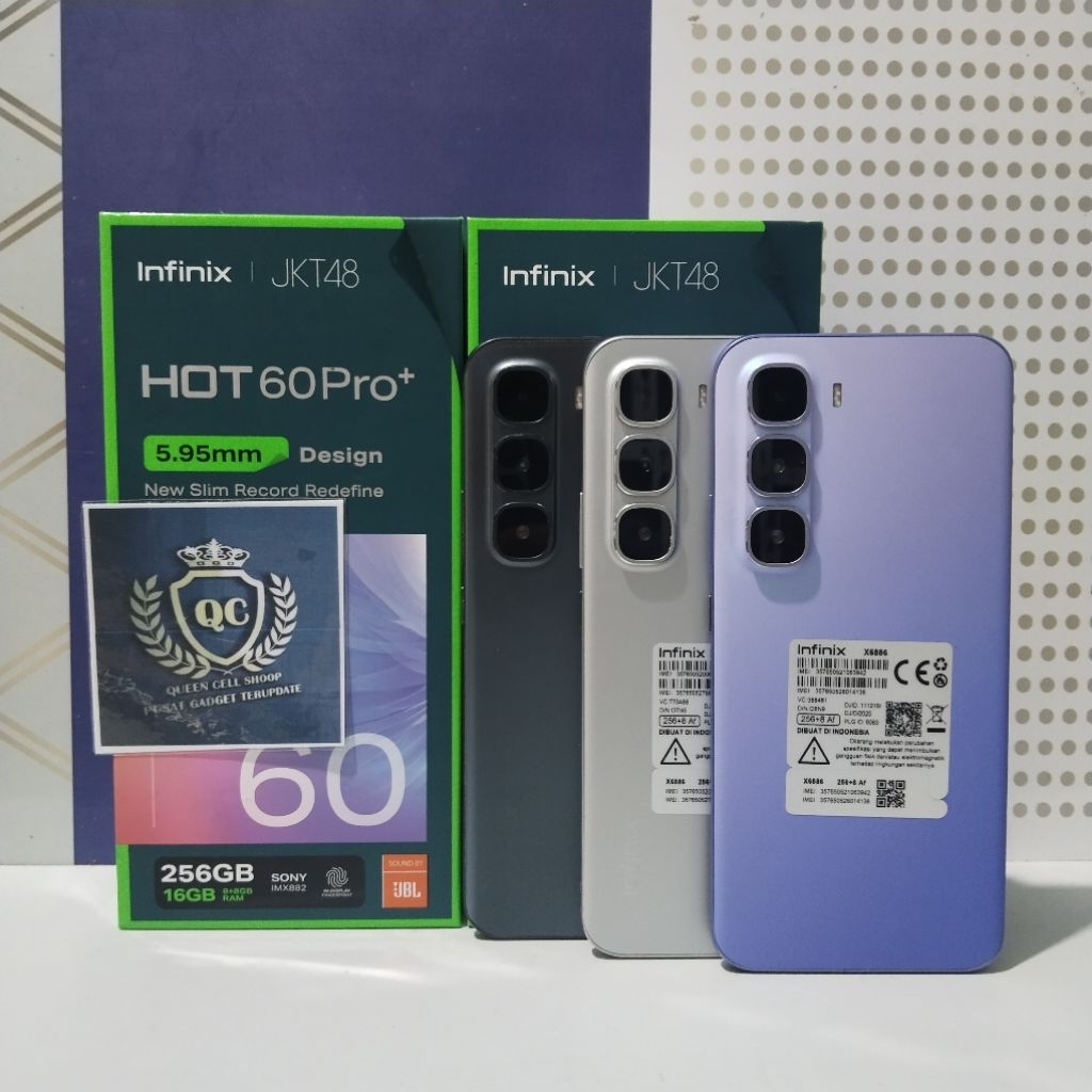 INFINIX HOT 60 PRO PLUS 8/128 8/256 SECOND FULLSET
