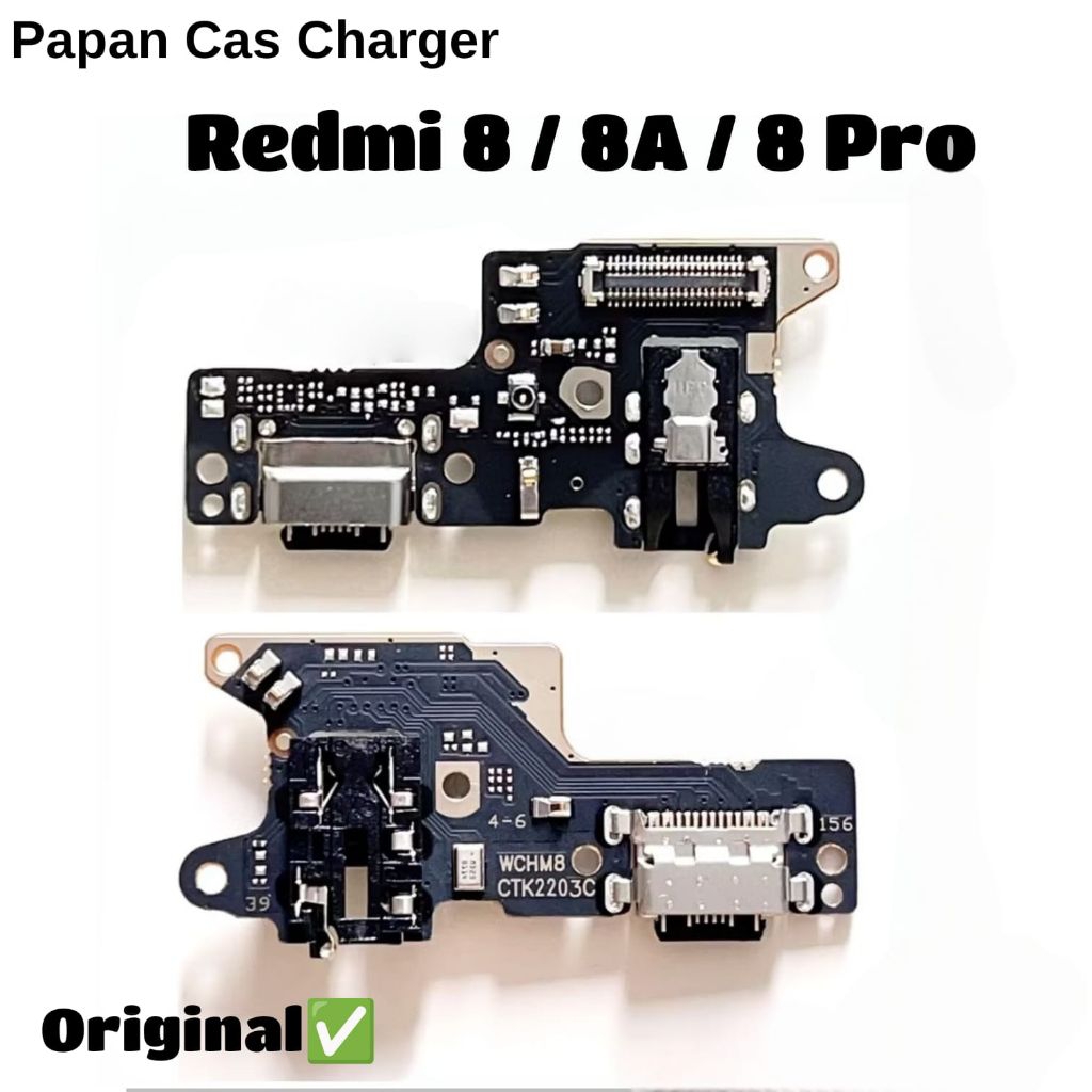 Board konektor charger Xiaomi Redmi 8 8A 8A Pro Original
