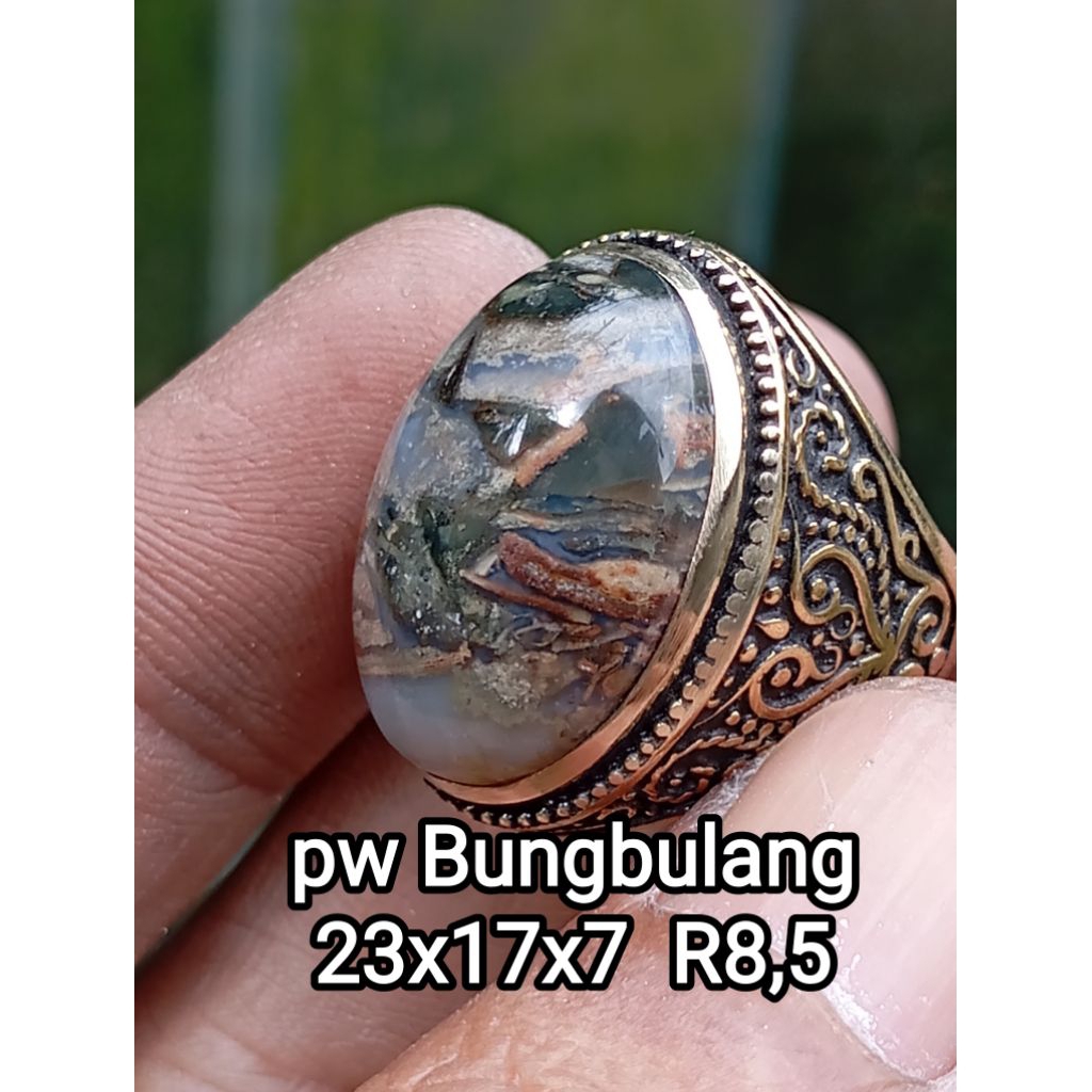 batu bacan/batu pancawarna/batu garut/batu giok