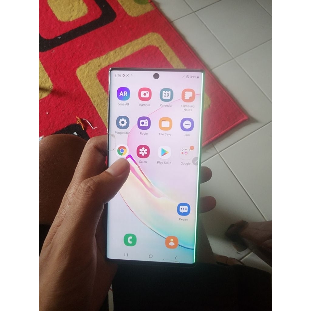 samsung note 10 biasa minus