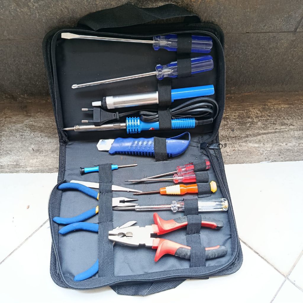 tool kit solder set sands alat solder set