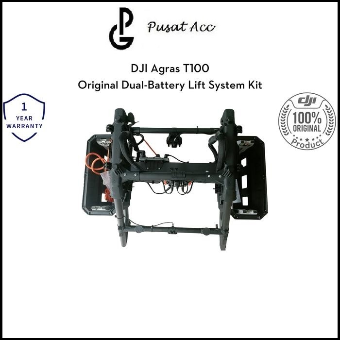 DJI Dual-Battery Lift System DJI Agras T100 Lift Dual-Battery System Kit Drone Agriculture Pertanian