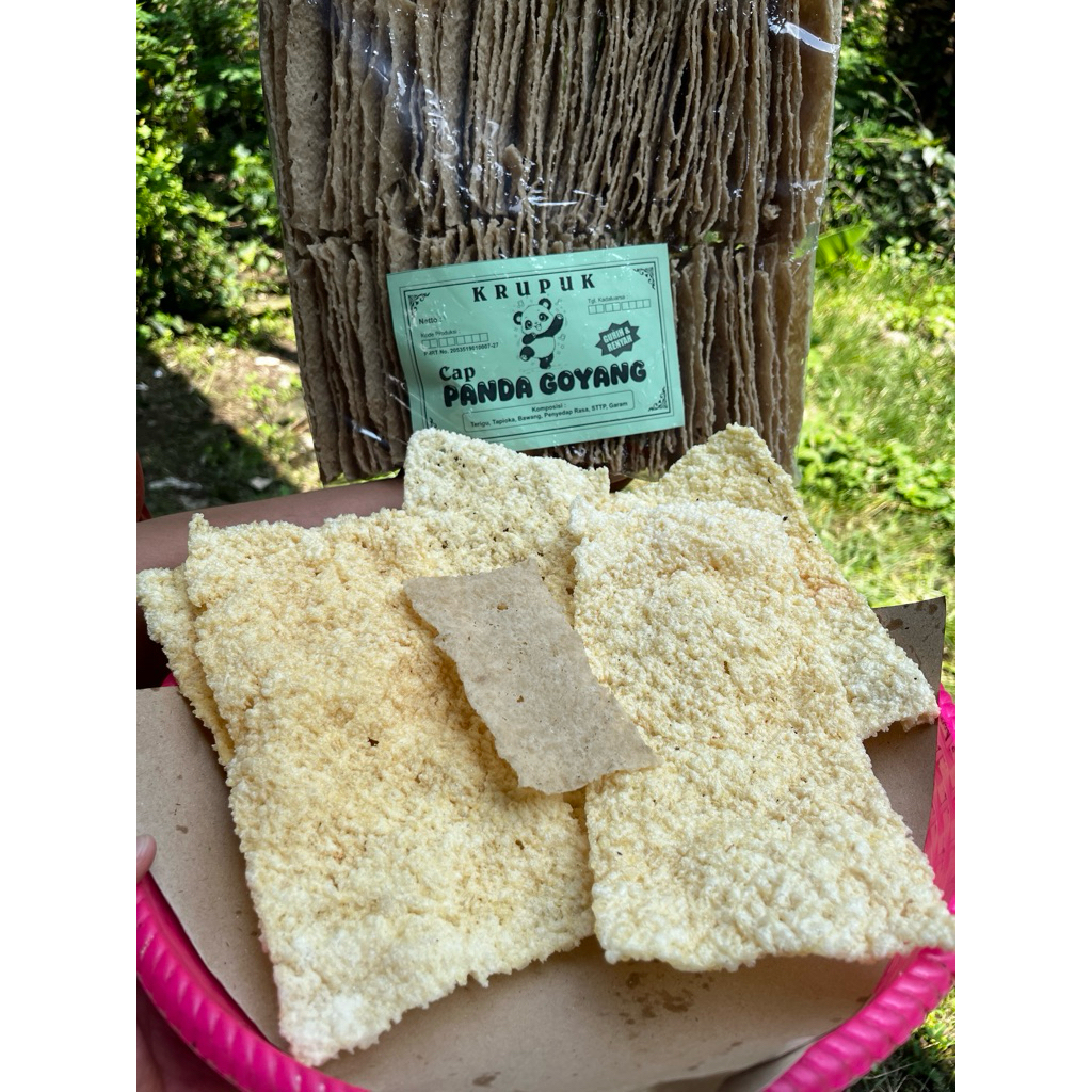 Kerupuk Puli Cap Panda Goyang | Krupuk mentah| Krupuk Murah | Krupuk renyah | Krupuk mentah tanpa je