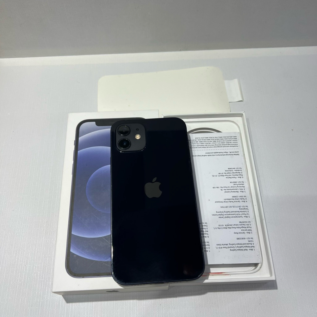 iphone 12 128 second garansi resmi fullset original