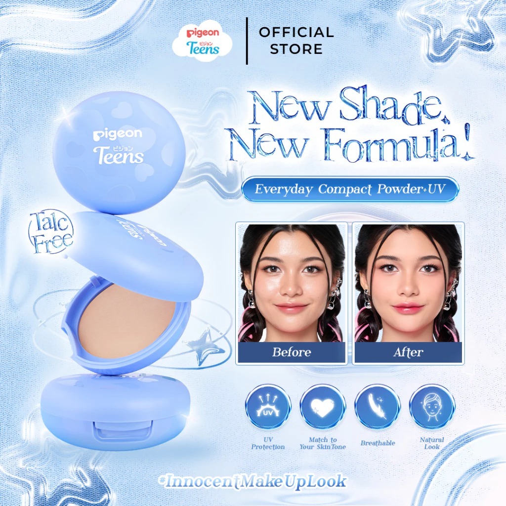 Pigeon Teens Everyday Compact Powder UV
