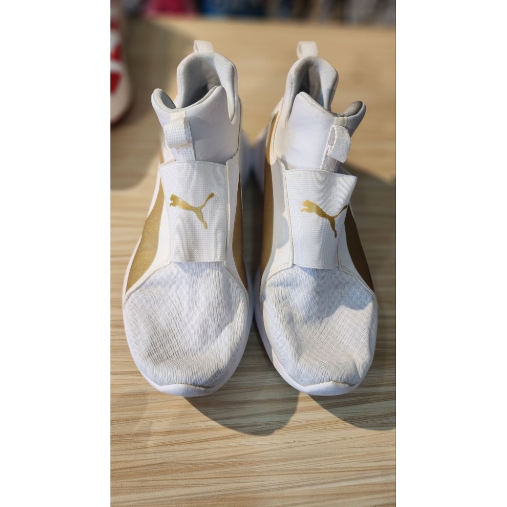 Puma Rebel Mid Trainer - White
