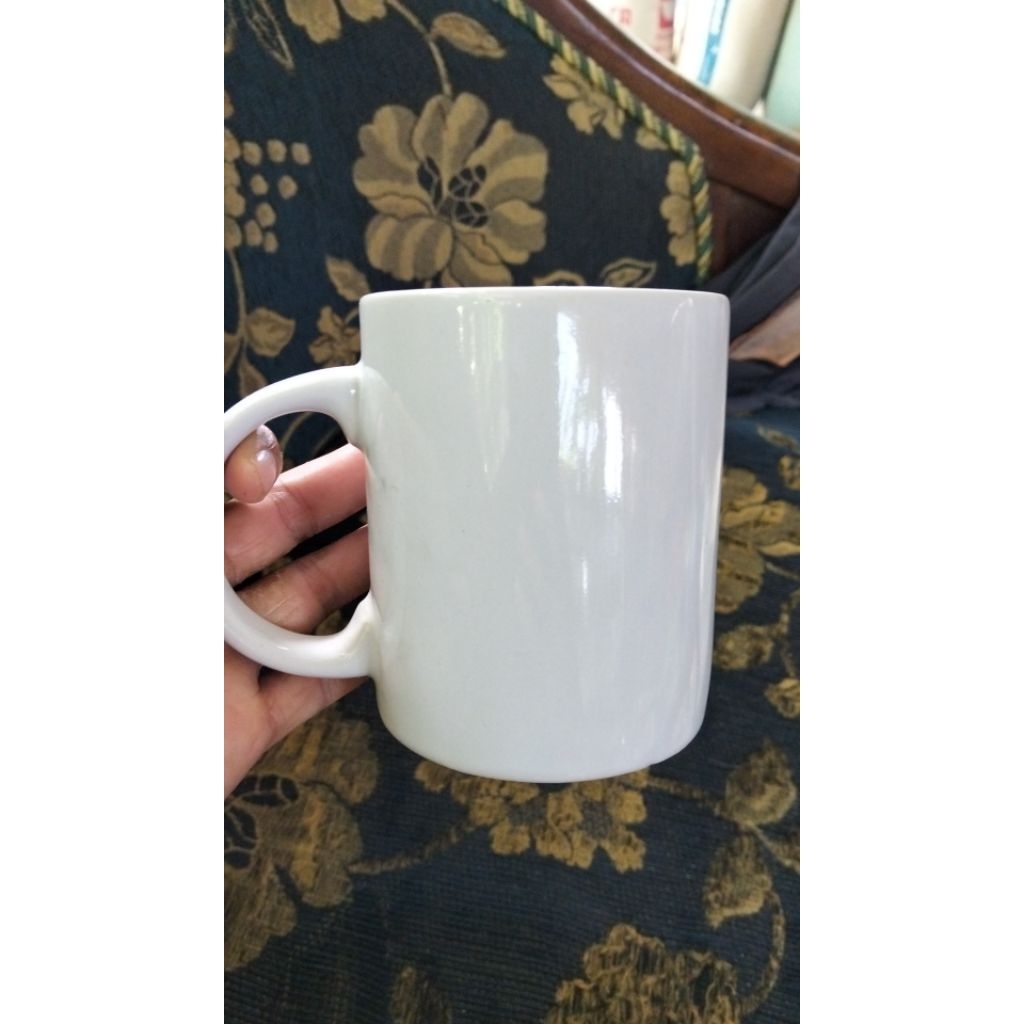 Mug keramik sablon satu warna