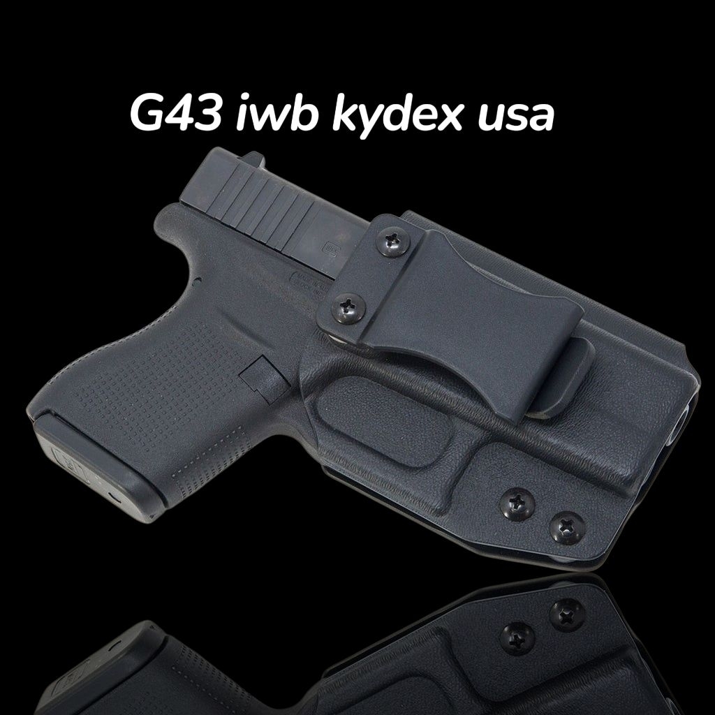 sarung/holster glock 43 holster dalam /iwb