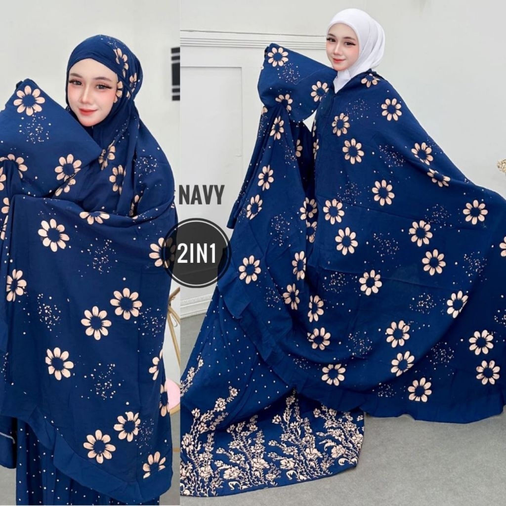 MUKENA BATIK TERVIRAL/MUKENA BATIK RAYON TERMURAH/MUKENA BATIK DEWASA