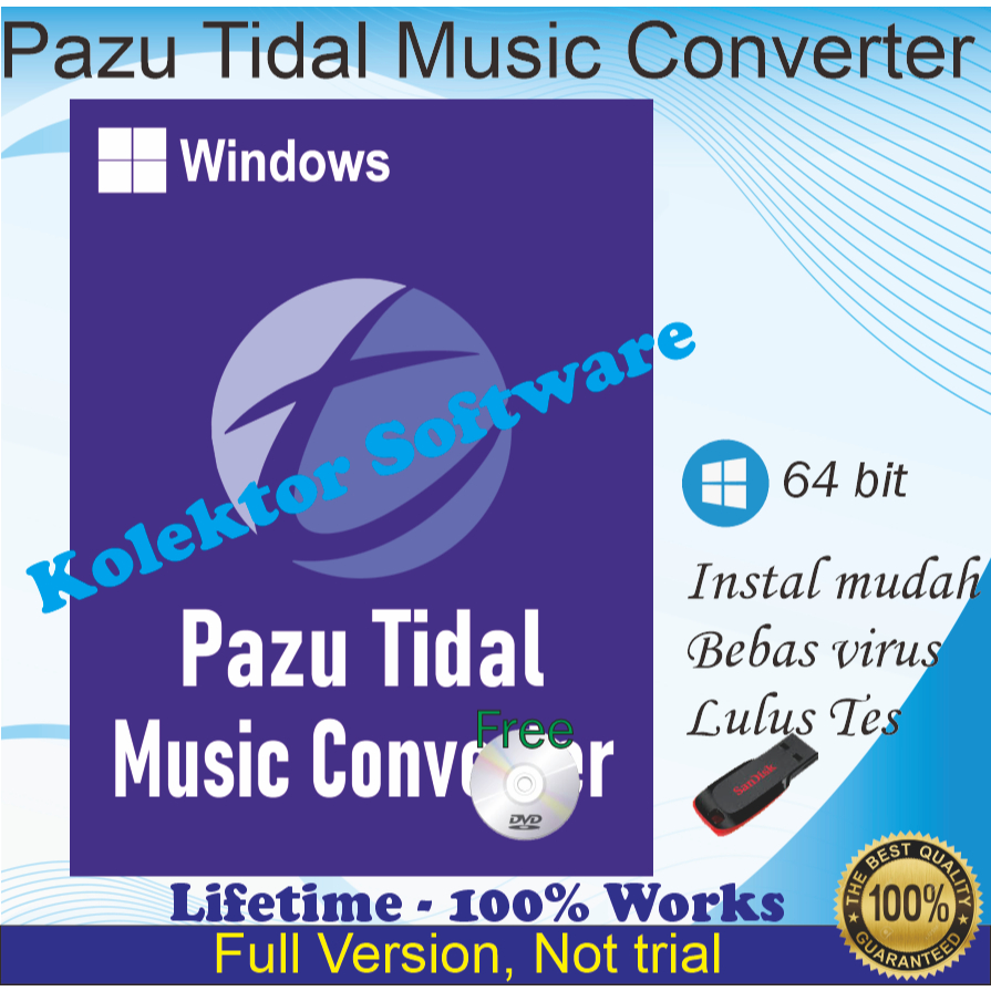Pazu Tidal Music Converter 1.7.2 - Full Version, Permanen