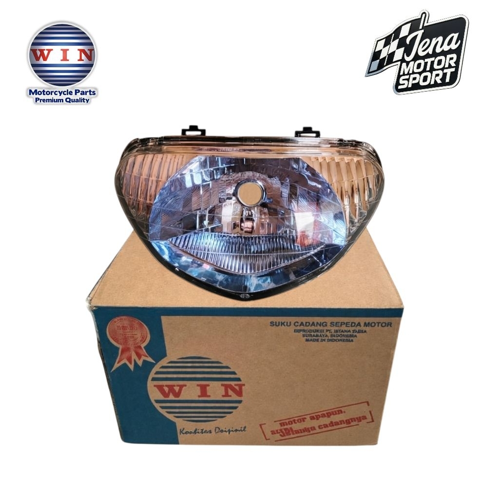 reflektor mio sporty smoke blue,lampu depan mio sporty