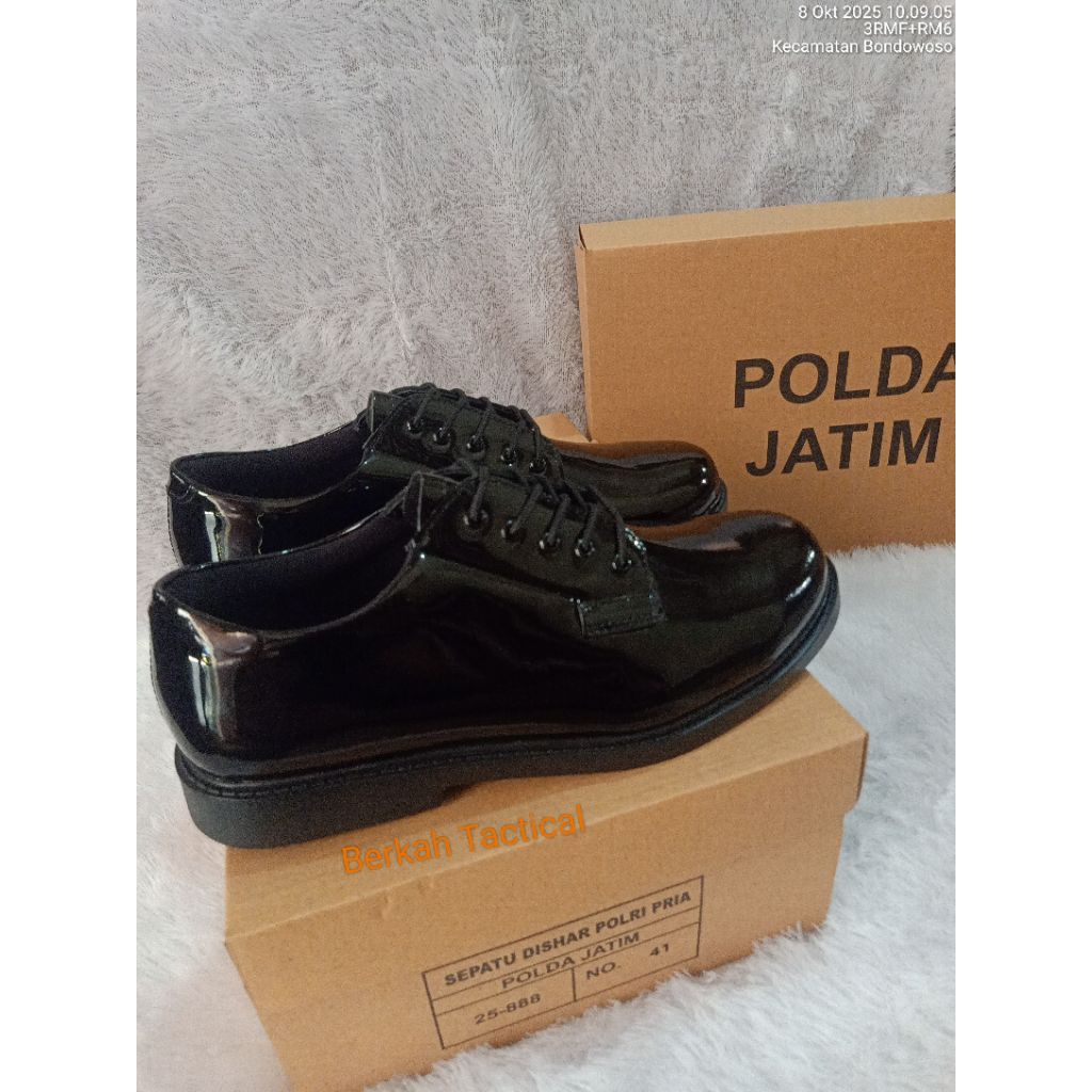 Sepatu PDH Jatah Polri
