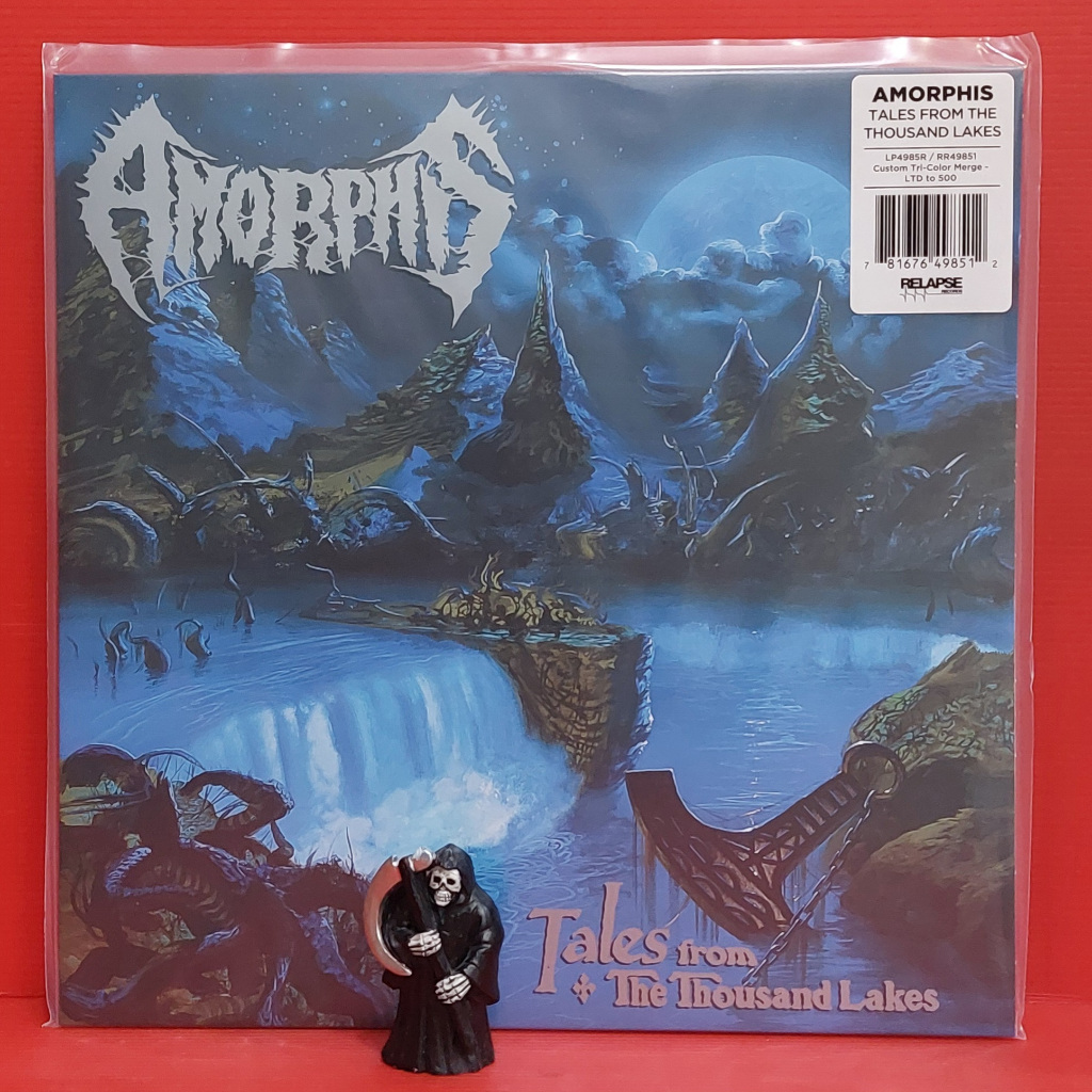 Vinyl Amorphis - Tales From The Thousand Lakes Piringan Hitam Warna Import